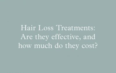 Hair Loss Treatments: Are they effective, and how much do they cost?