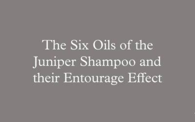 The six oils of the Juniper Scalp Therapy Shampoo and their Entourage Effect