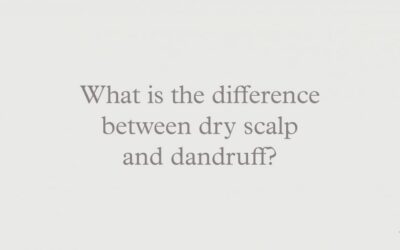 What is the difference between dry scalp and dandruff?